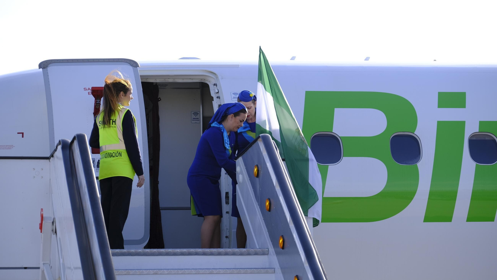 La compañía canaria Binter llega a Almería para quedarse, en imágenes