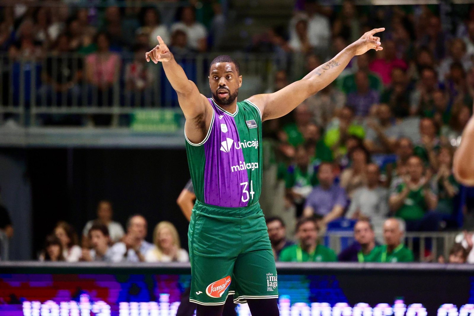 El Unicaja -UCAM Murcia, en fotos