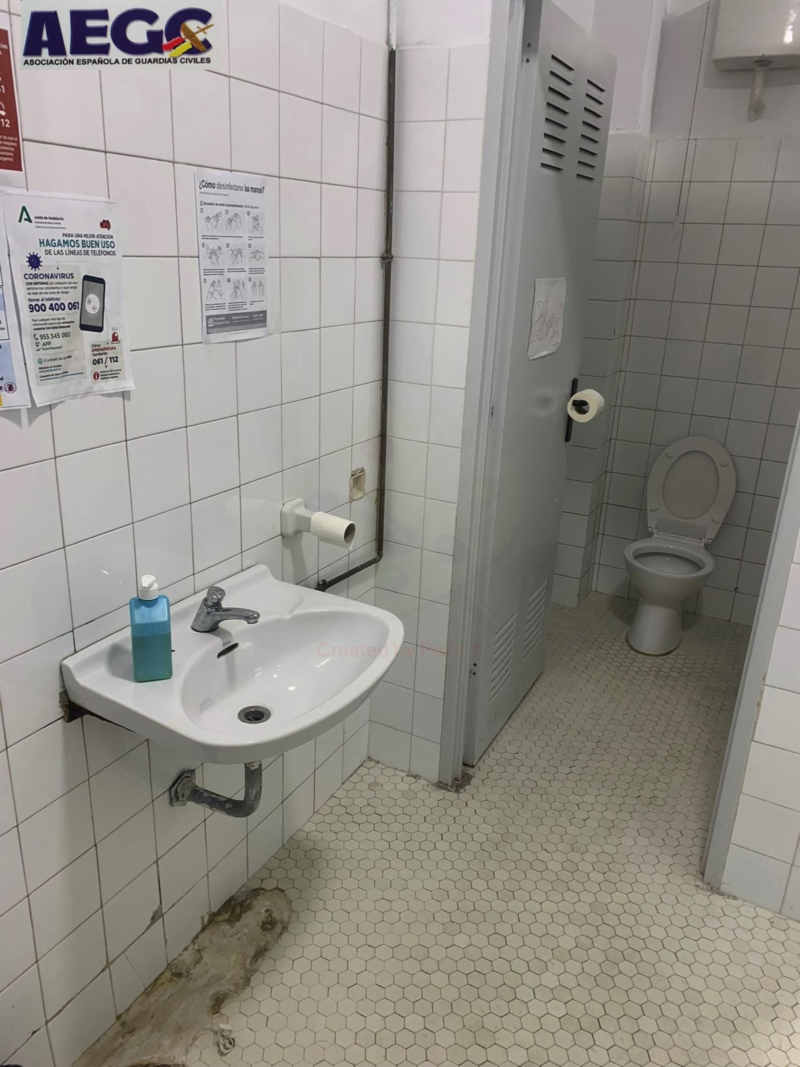 "Mal estado e insalubridad" en los calabozos de los Juzgados de Huelva.