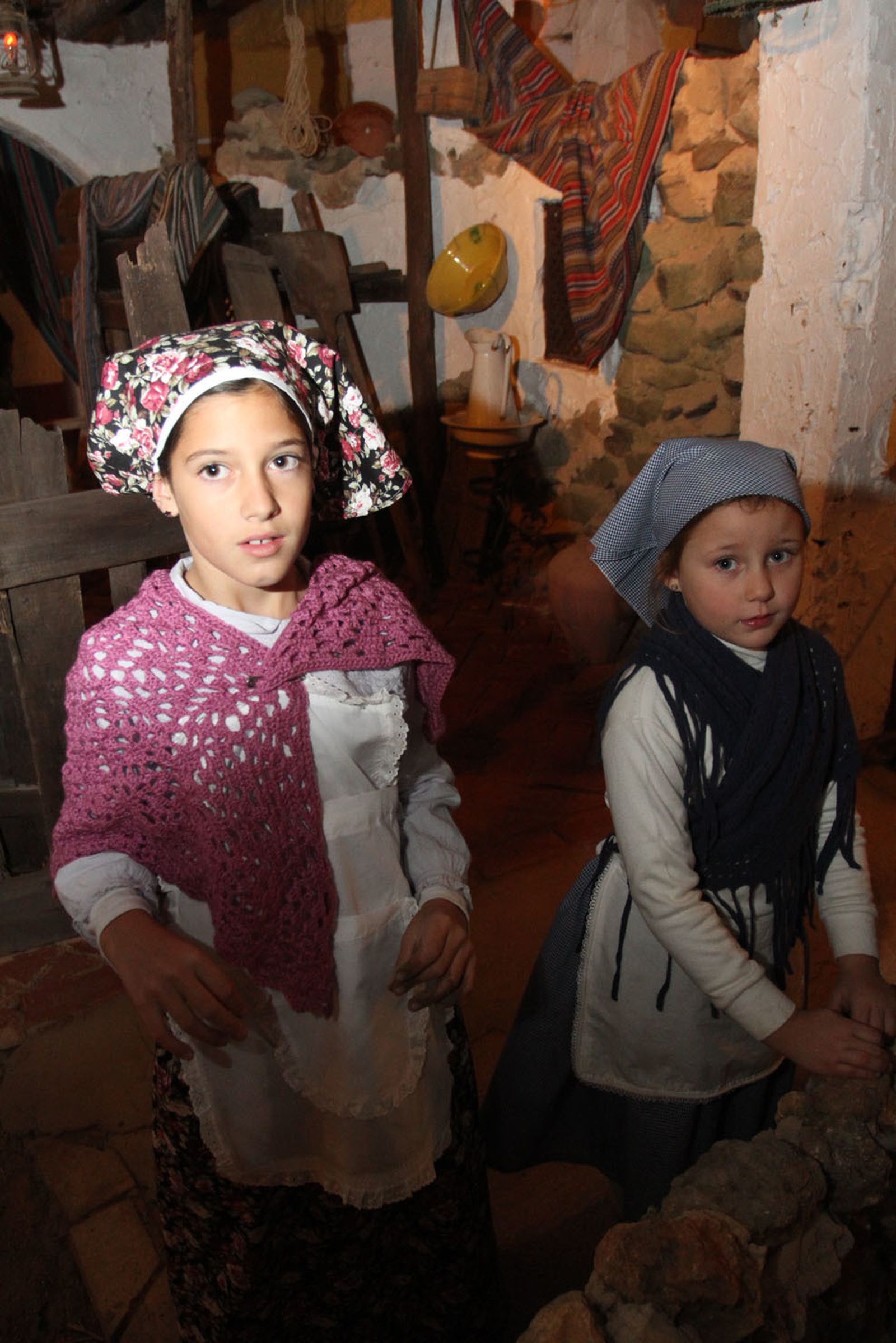 Imágenes de la inauguración del Belén viviente de Beas