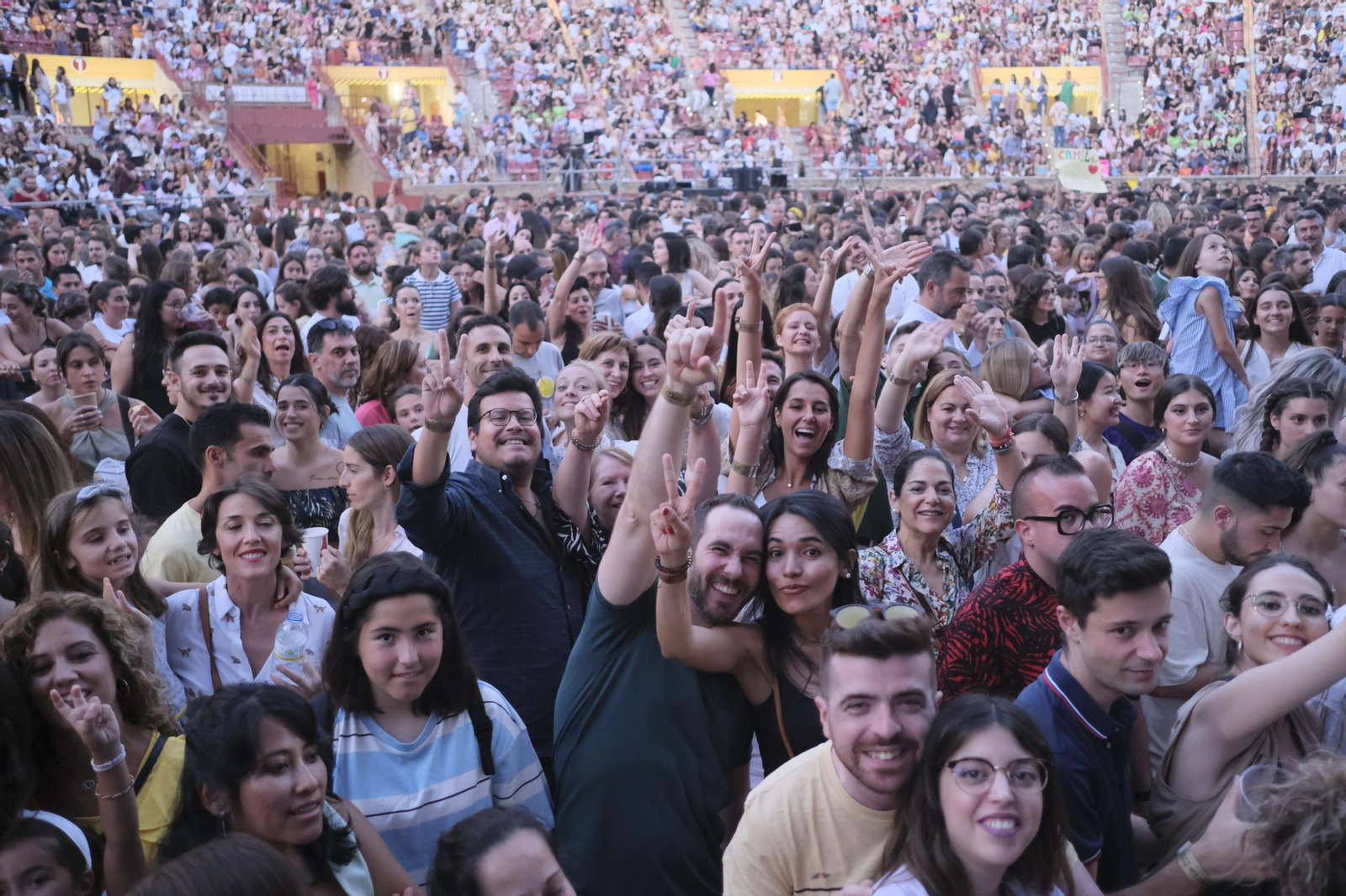En imágenes, el concierto de Camilo en Córdoba