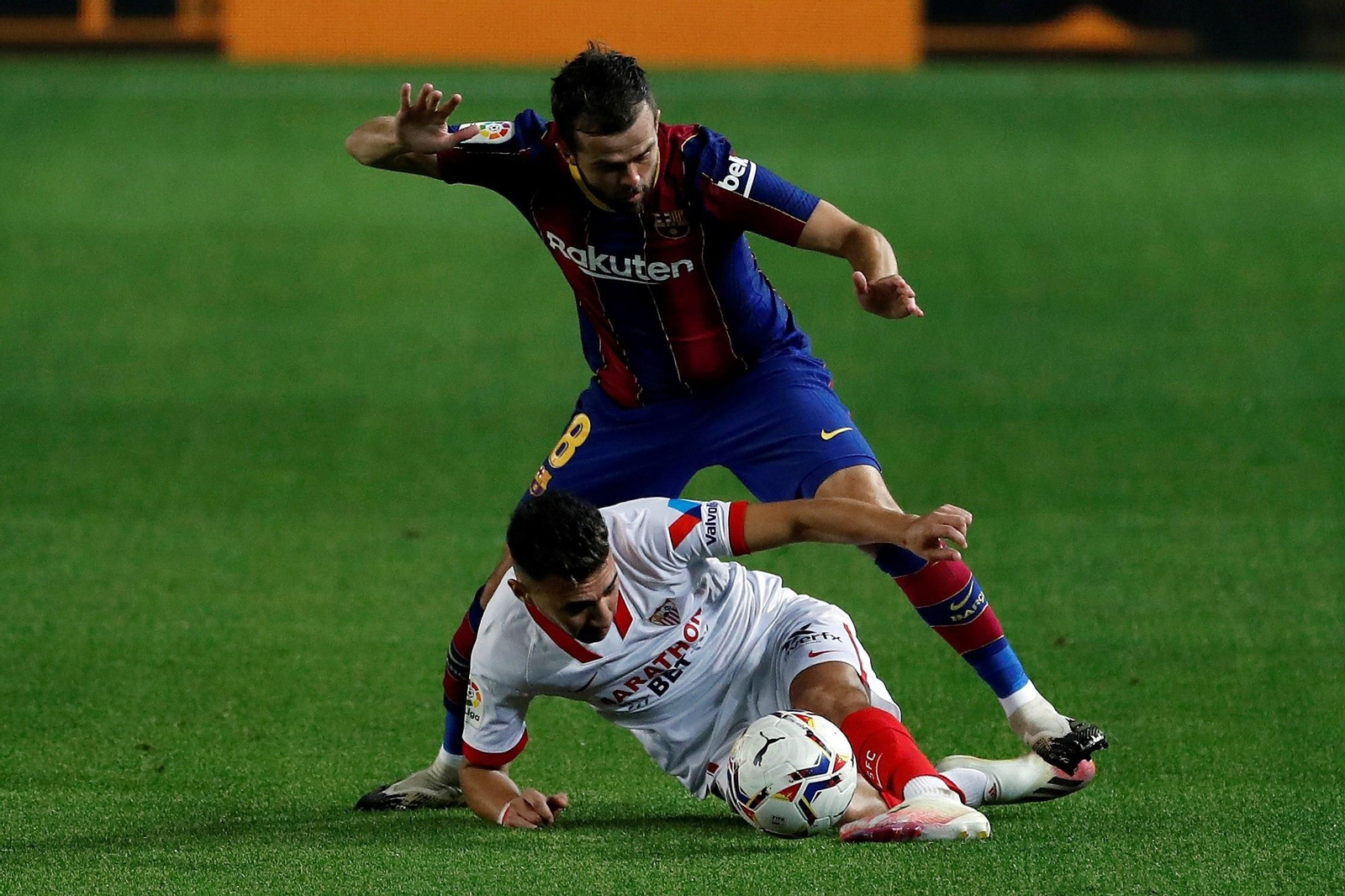 Las fotos del Barcelona-Sevilla