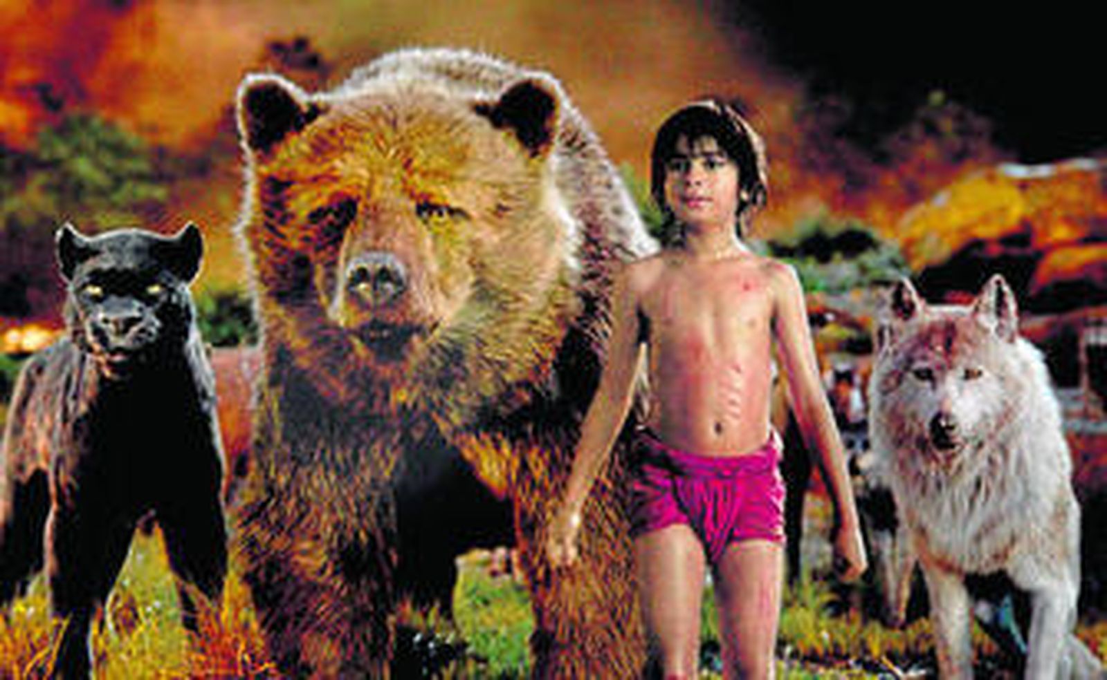 El pequeño Mowgli (Neel Sethi) regresa en una nueva versión de 'El libro de la selva'.