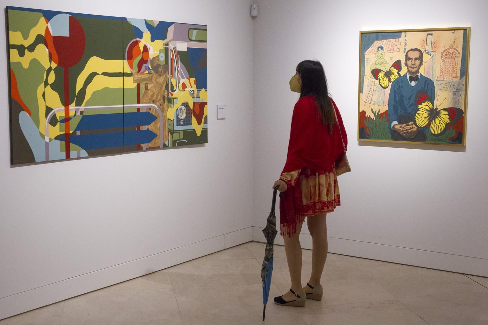 Las fotos de la nueva sala de exposiciones temporales Eugenio Chicano del Museo de Málaga