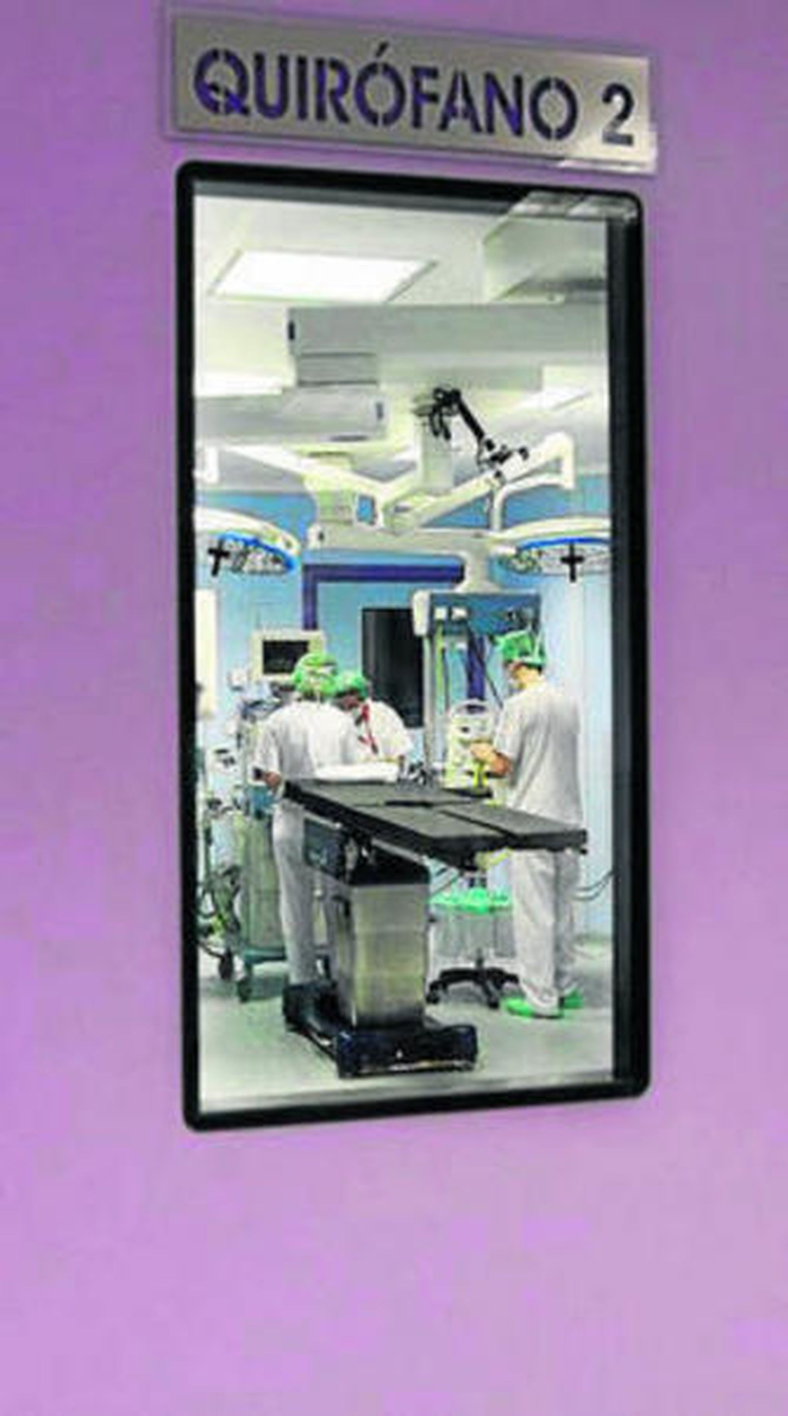 Quirófano en San Rafael.