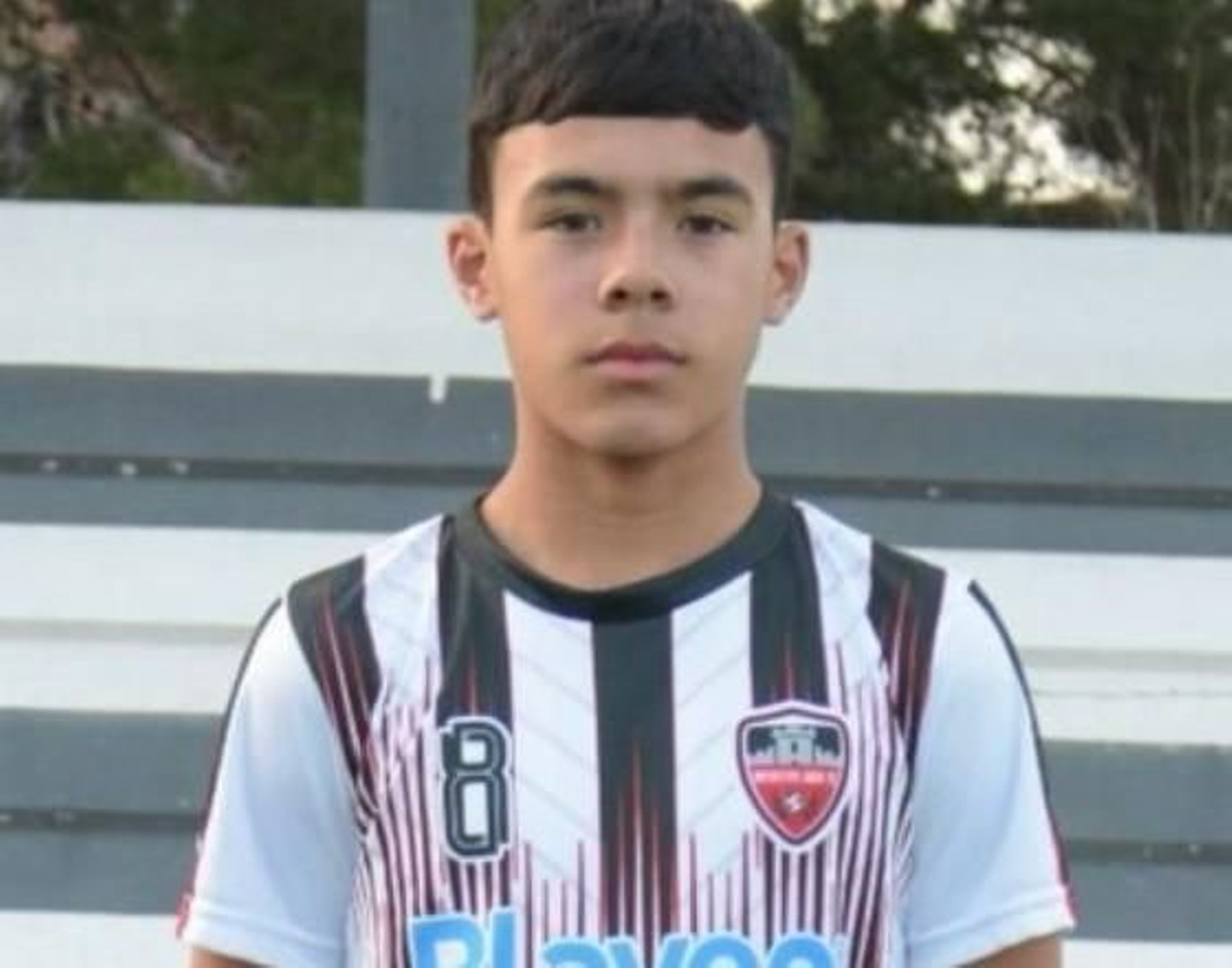 Yostin, con la camiseta del conjunto jiennense.