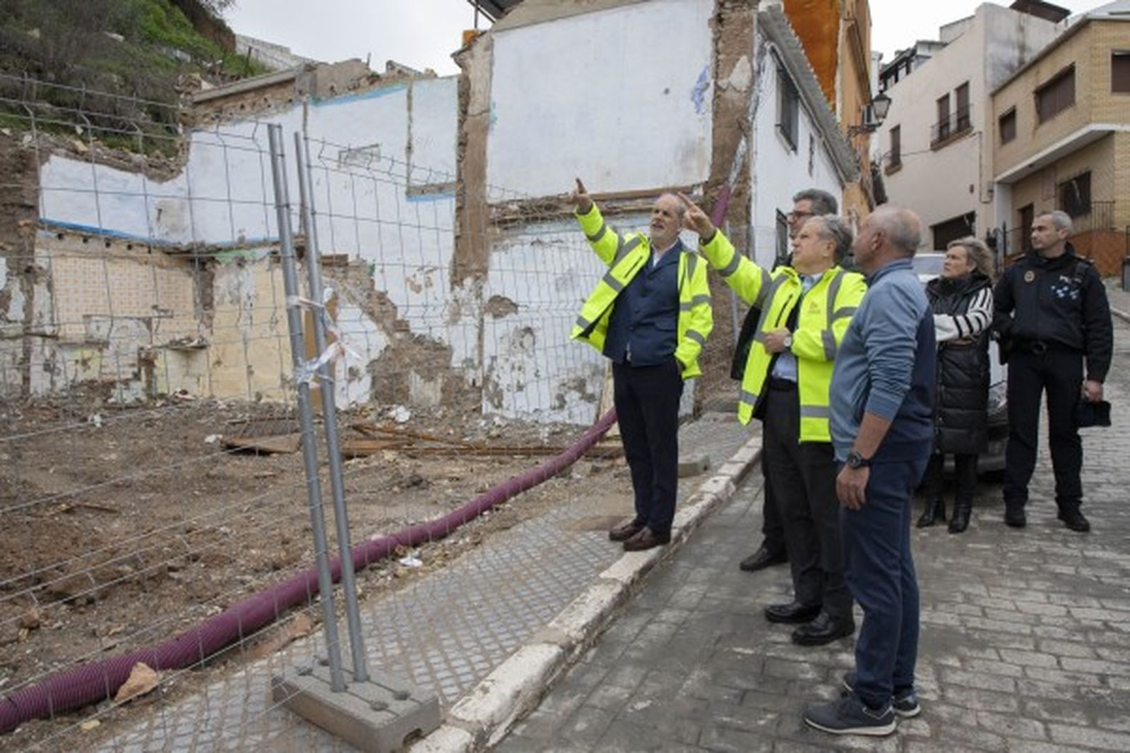 Daños causados por las tormentas en Puente Genil.