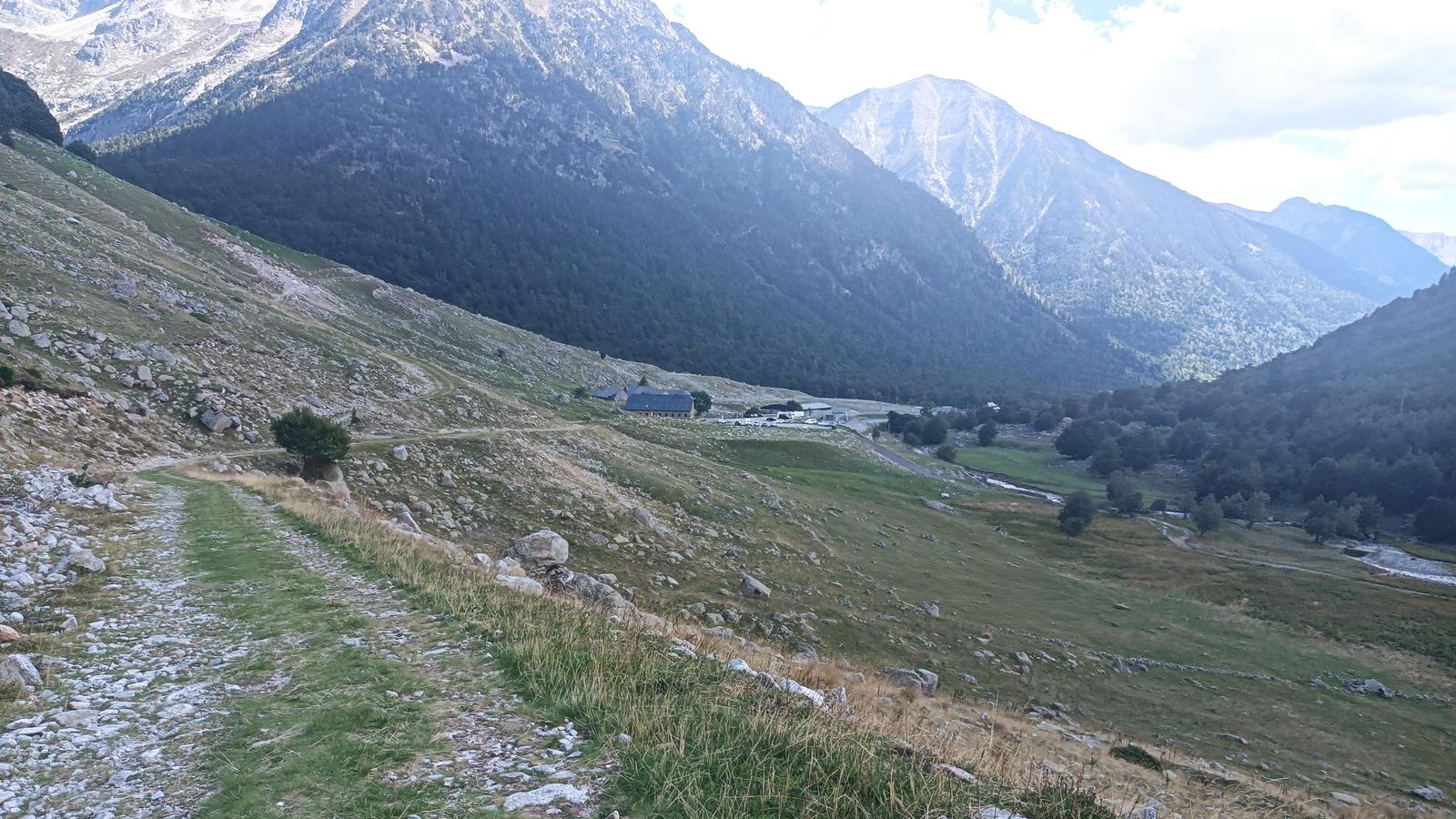 Llegada al Hospital de Viella.