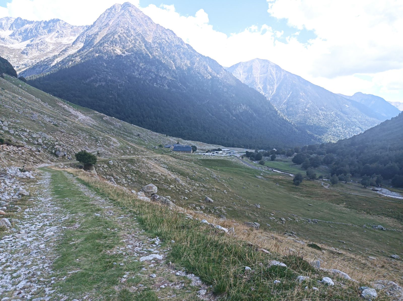 Llegada al Hospital de Viella.