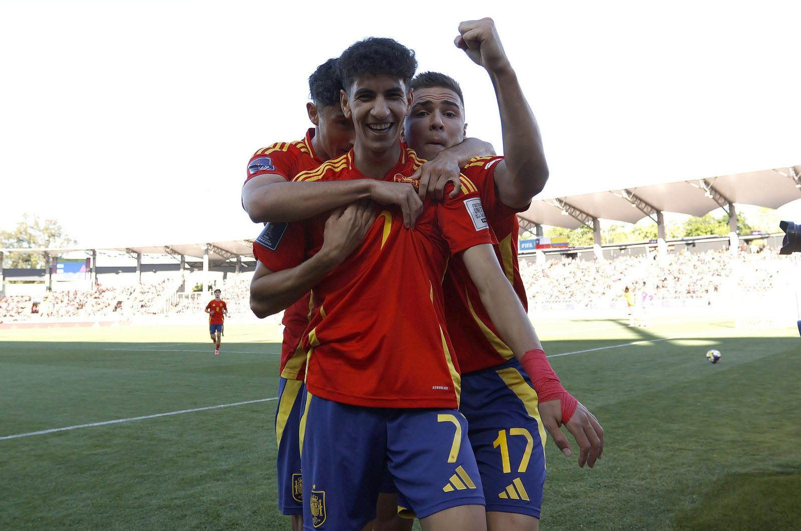 Las fotos del España-Colombia sub 20