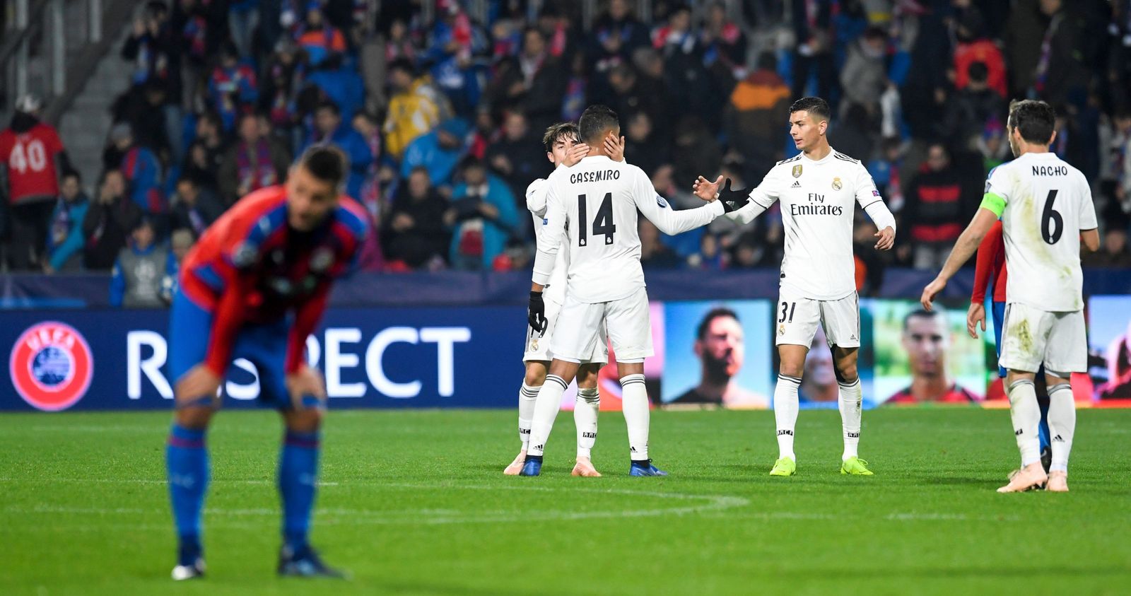 Las imágenes del Viktoria Plzen-Real Madrid