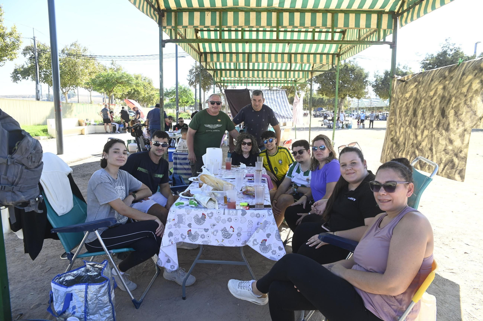 Los peroles se trasladan a El Arenal por San Rafael, en imágenes