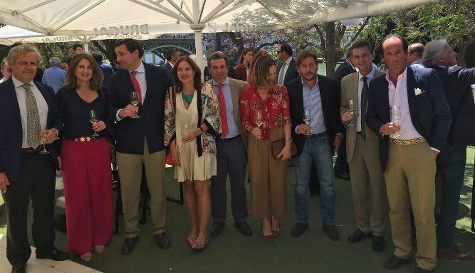 Carlos Rivero, Ana Fernández, Javier Maldonado, Vicky Herrera, Pedro Benítez, Lourdes Roldán, Fernando Rodríguez, Miguel Berraquero y José Argudo.