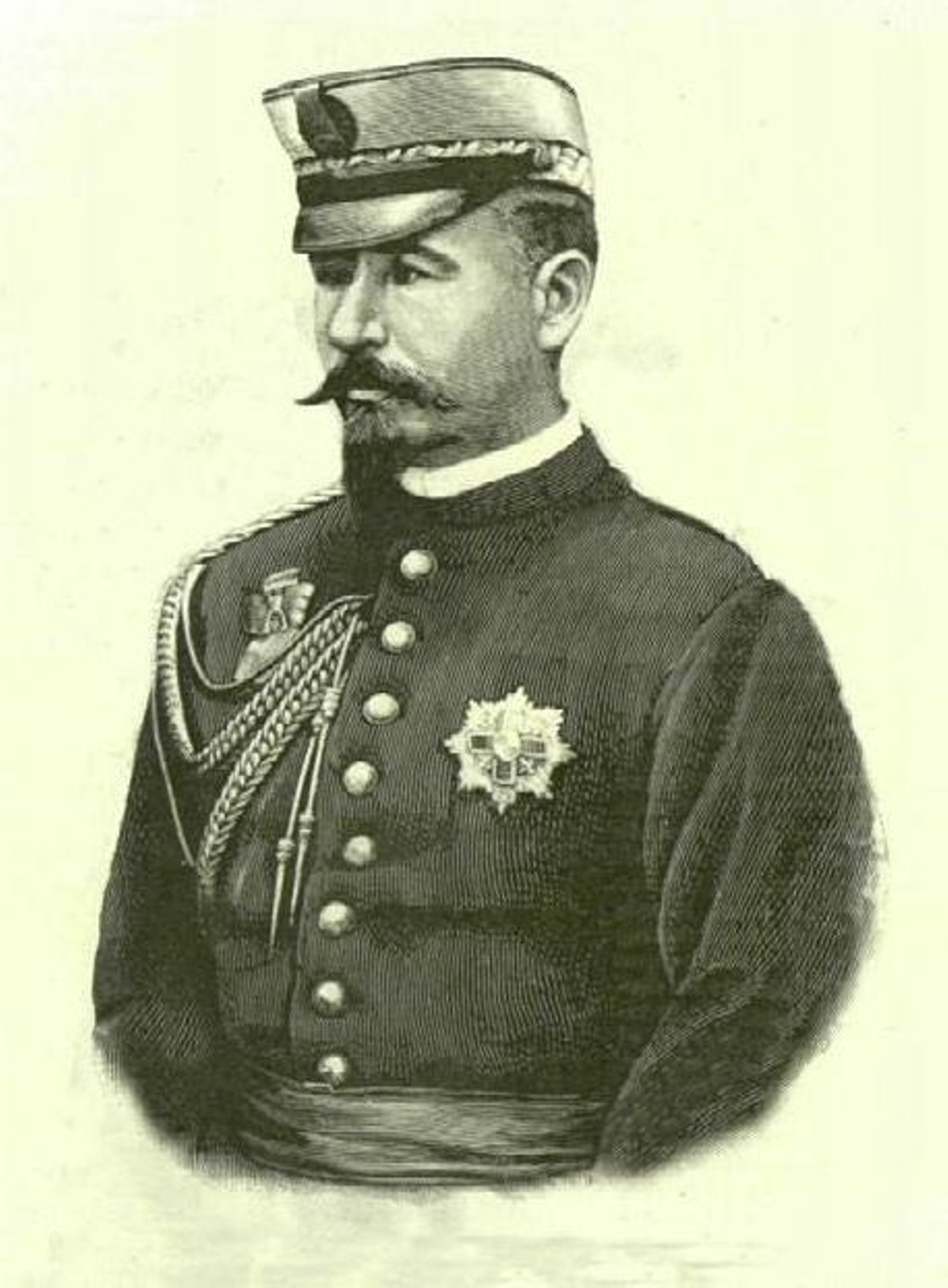 El general José Gamir Maladén, Comandante General del Campo de Gibraltar en 1891, cuando Antonio Meulener fue su ayudante de campo.