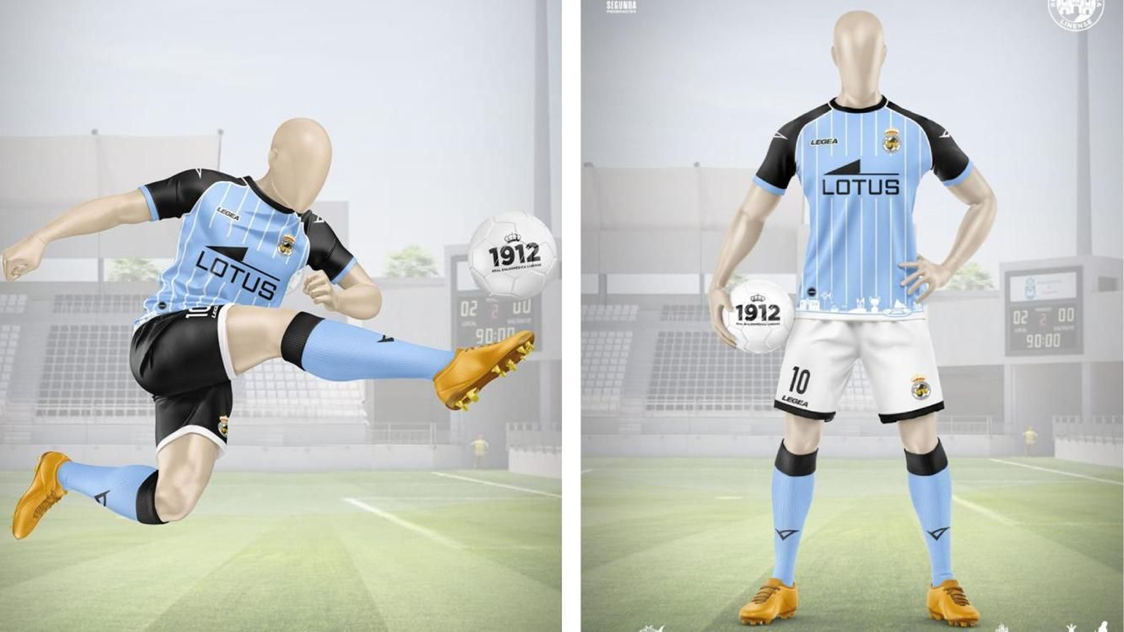 La segunda equipación de la Balona para la temporada 2023-2024.