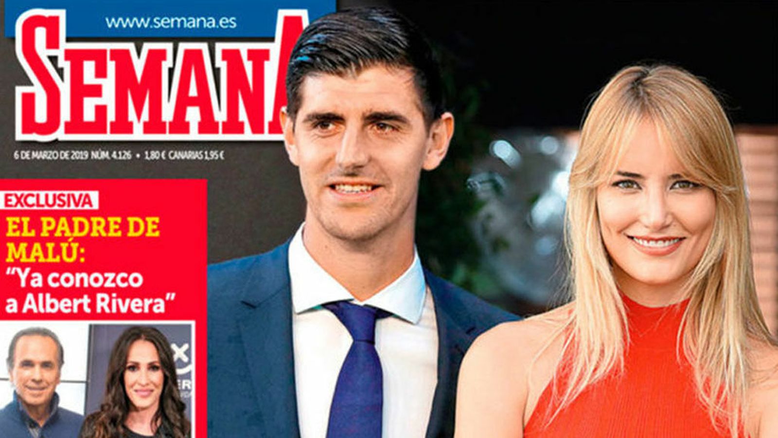 La nueva pareja, en la portada de la revista Semana.