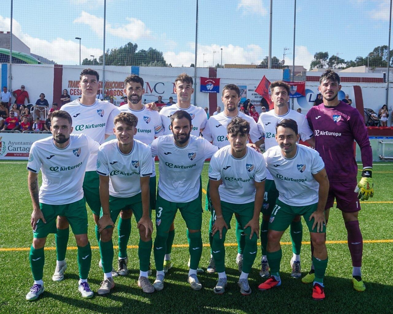 Once inicial de la pasada jornada del Estepona.