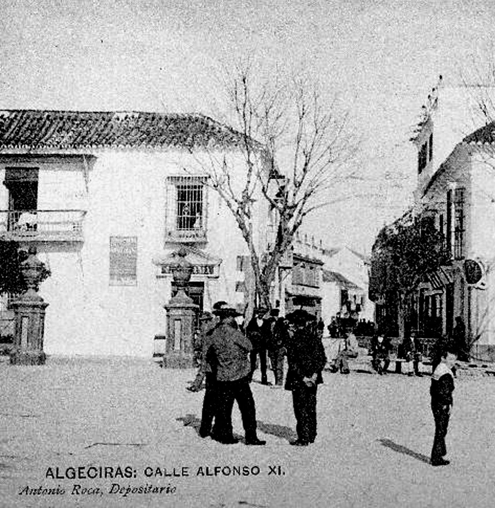 La Plaza Alta, donde estaba la botica del cuñado de Juan Pedro