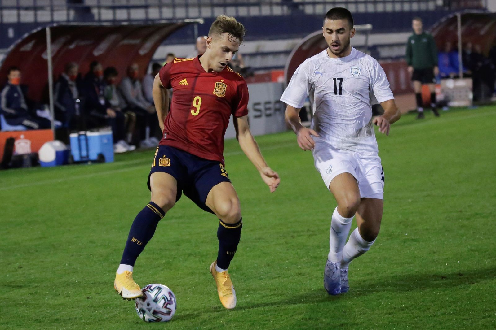 Las fotos del España-Israel sub 21 en Marbella