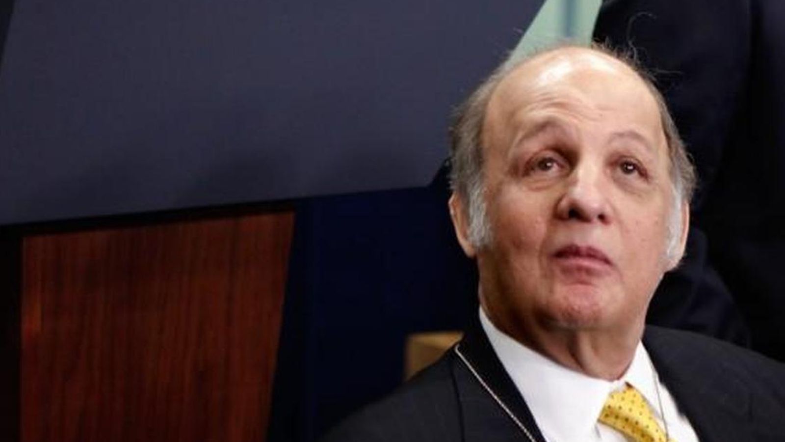 James Brady, uno de los hombres de confianza de Reagan.