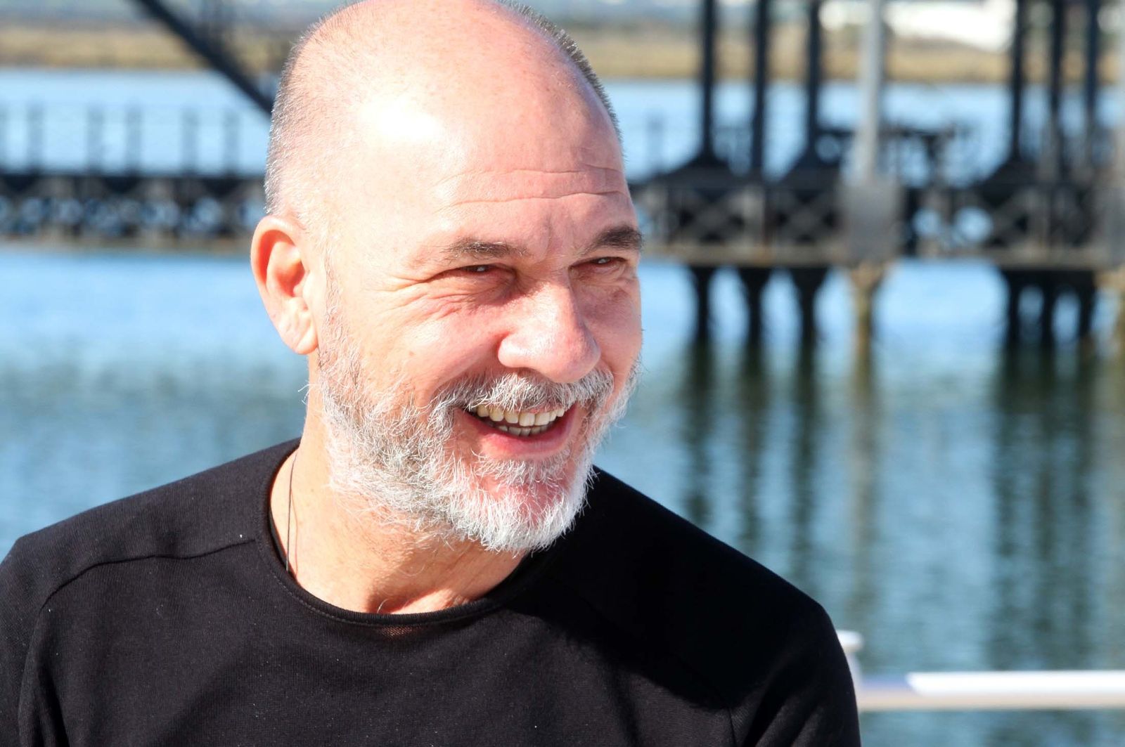 Imágenes de la entrega del premio Ciudad de Huelva a Darío Grandinetti.