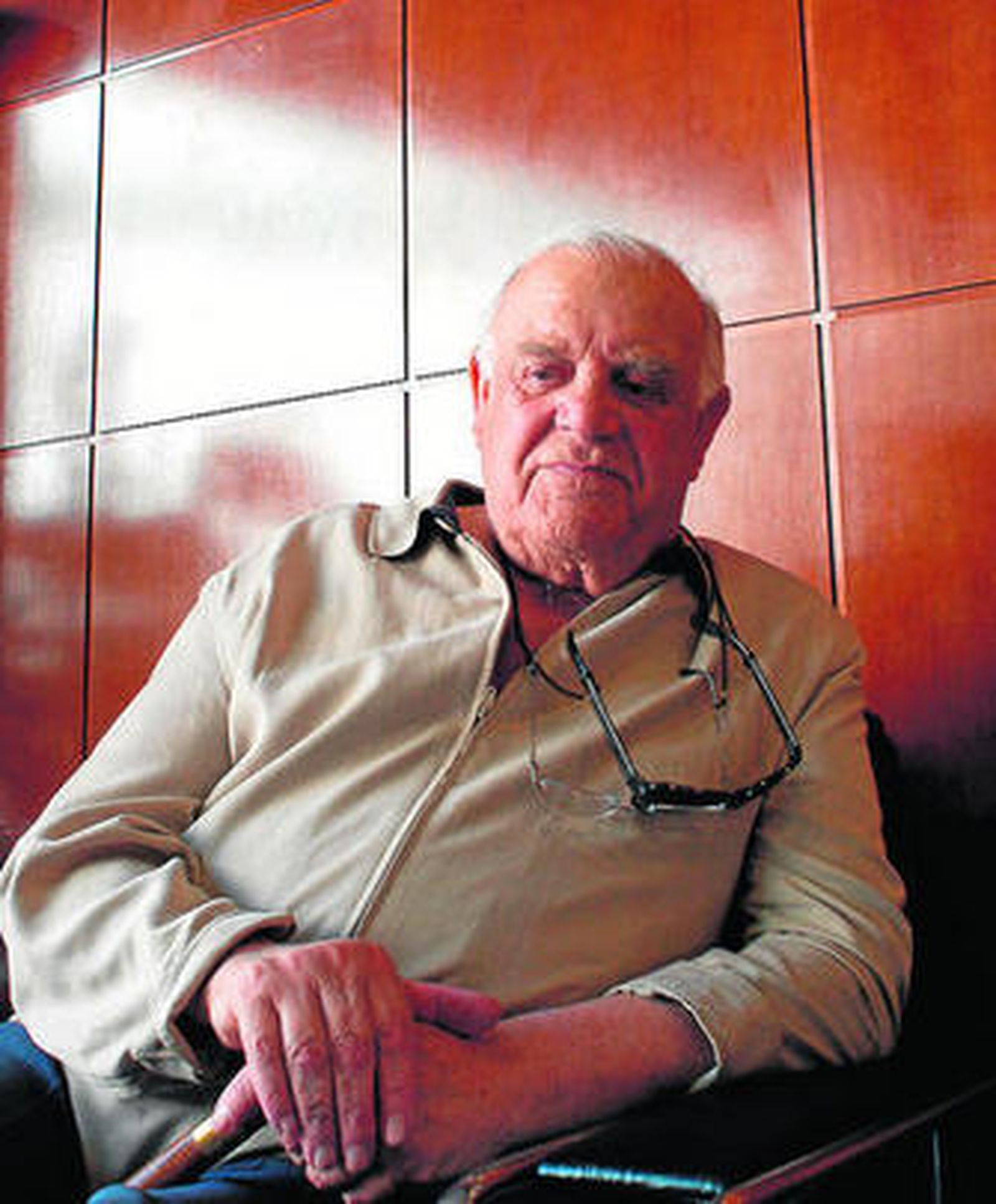 Eduardo Fajardo, un actor que lleva muchos años afincado en Almería.