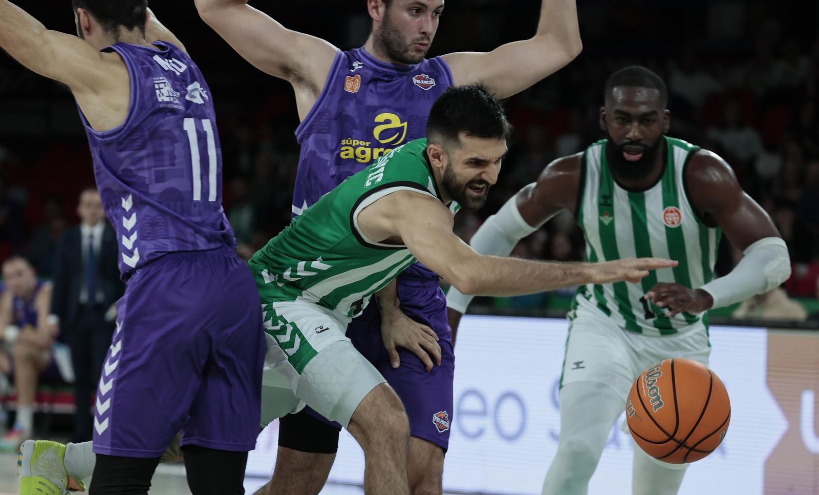 Las imágenes del Betis Baloncesto - Palencia