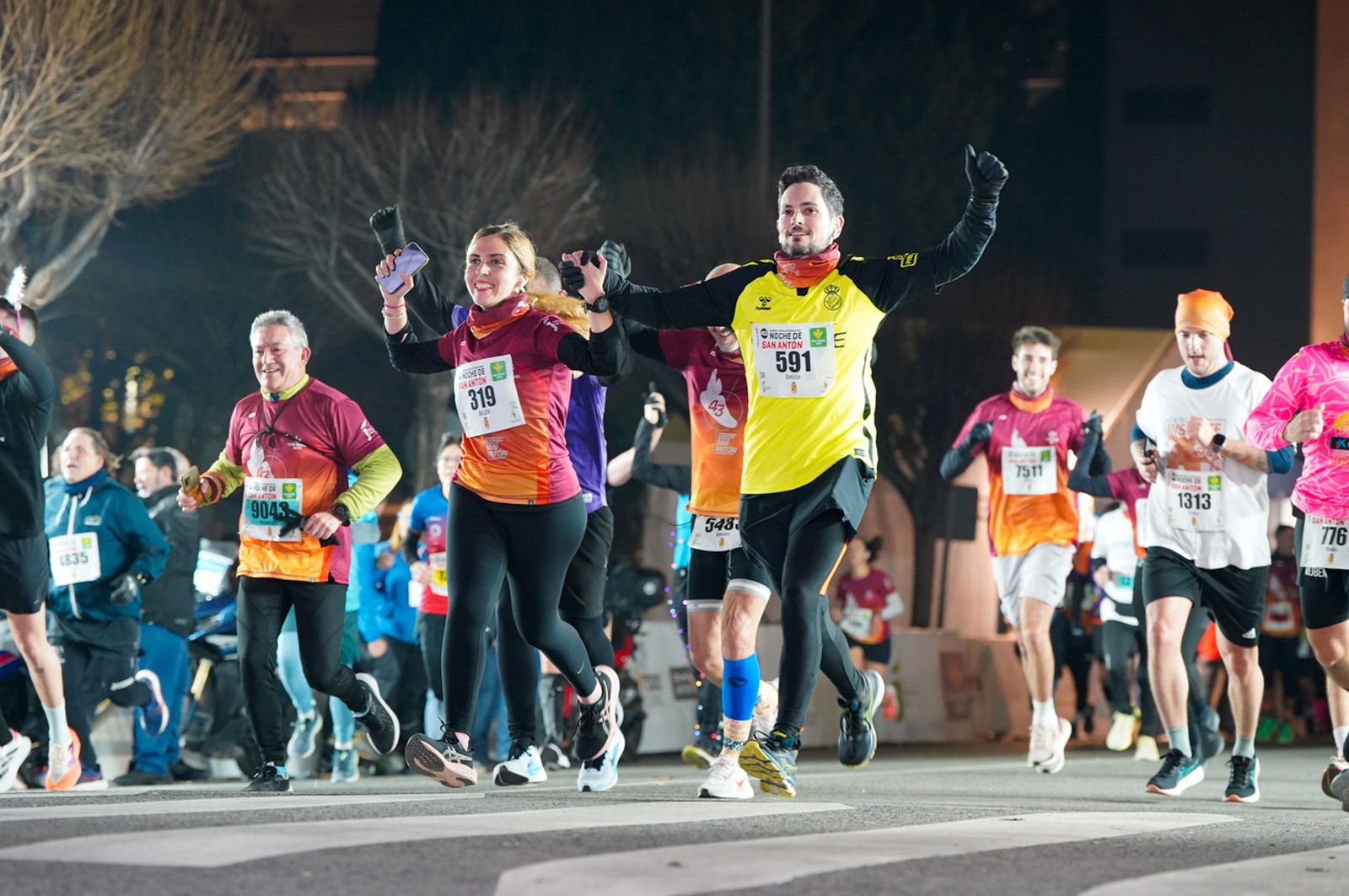 En imágenes: búscate en tu llegada a meta de la Carrera de San Antón 2026 (18)