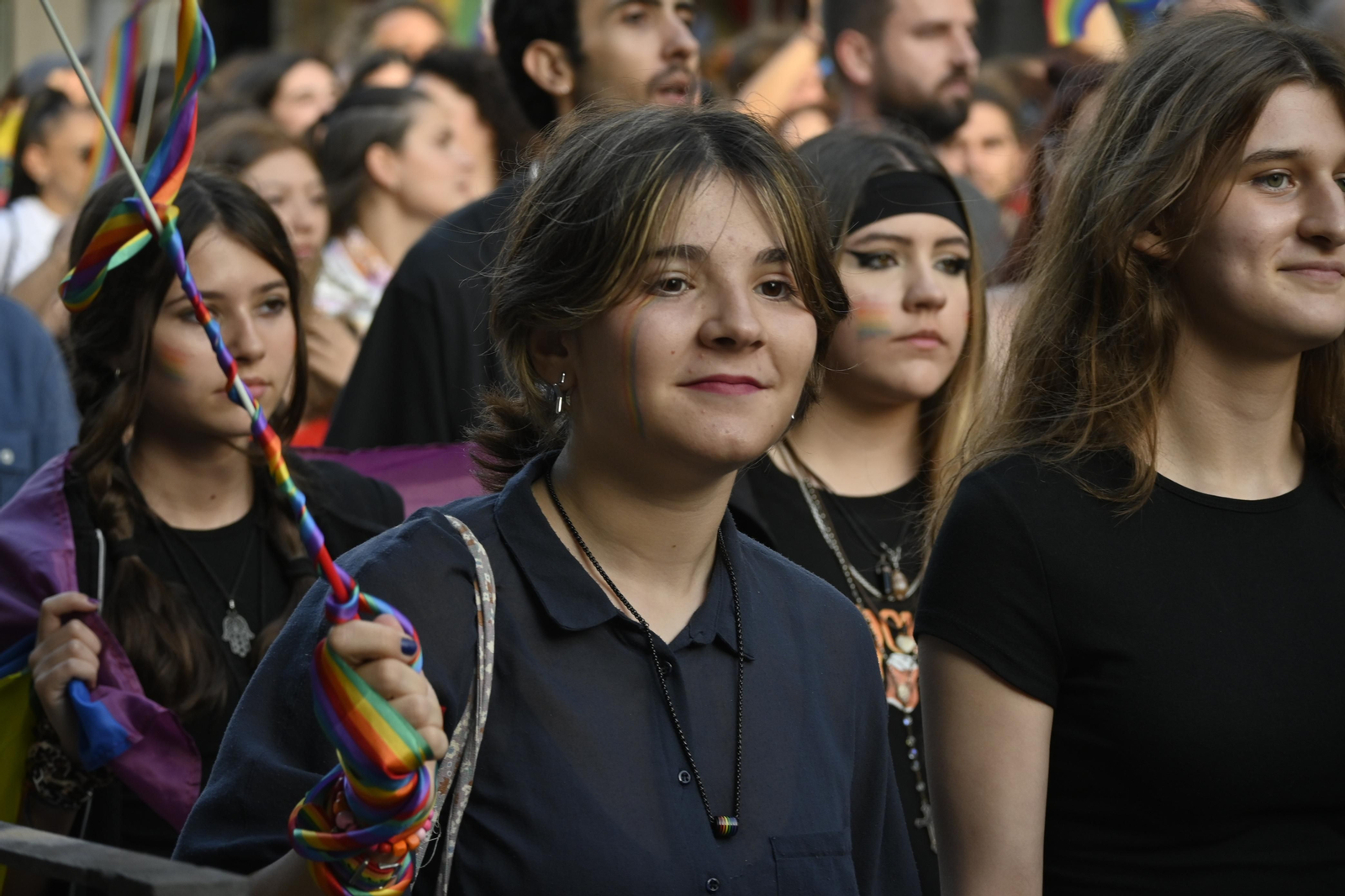 Las mejores imágenes de la manifestacióndel del Orgullo LGTBI en Huelva