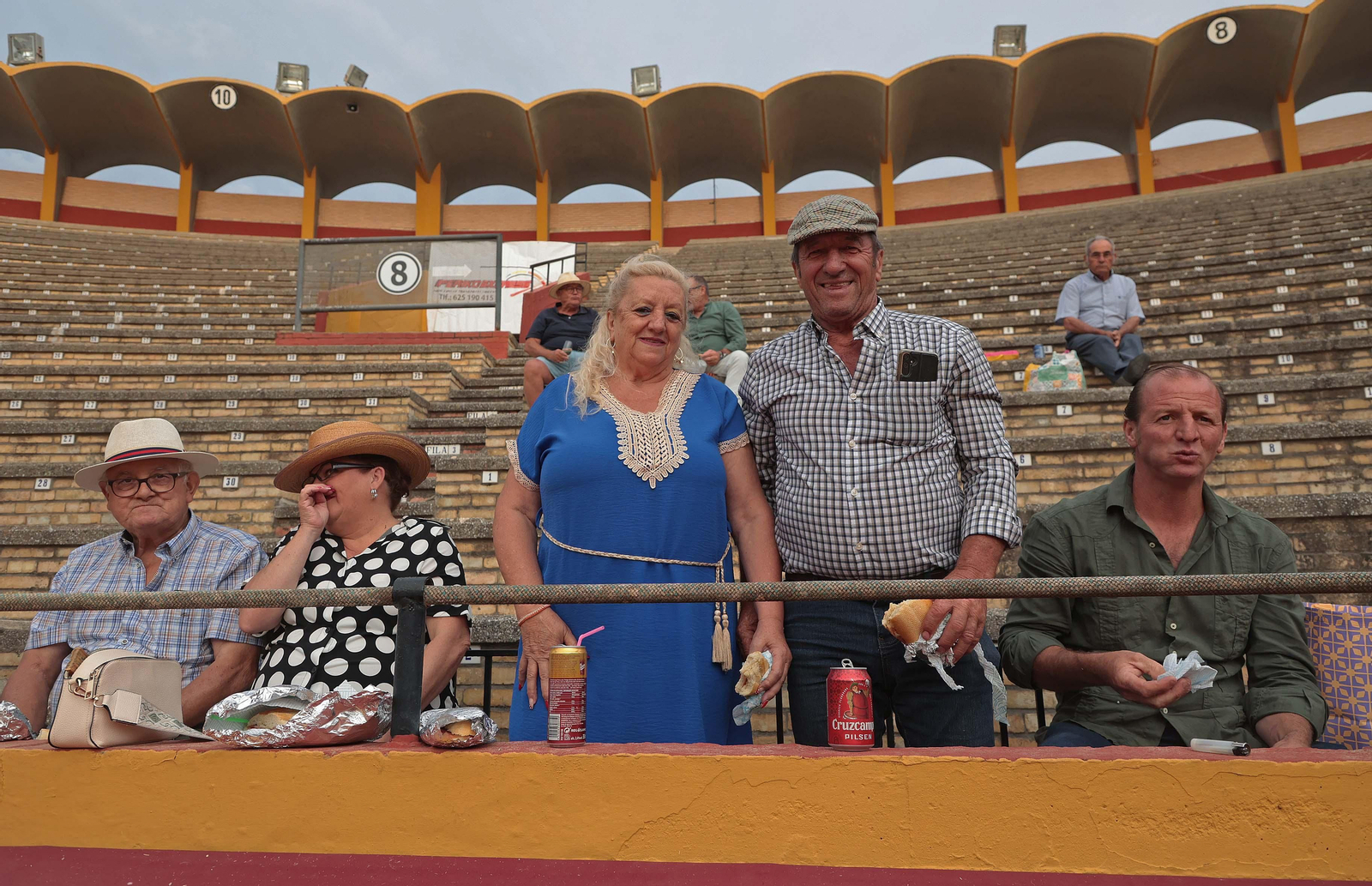 Búscate durante la novilla del miércoles de la Feria Real de Algeciras 2024