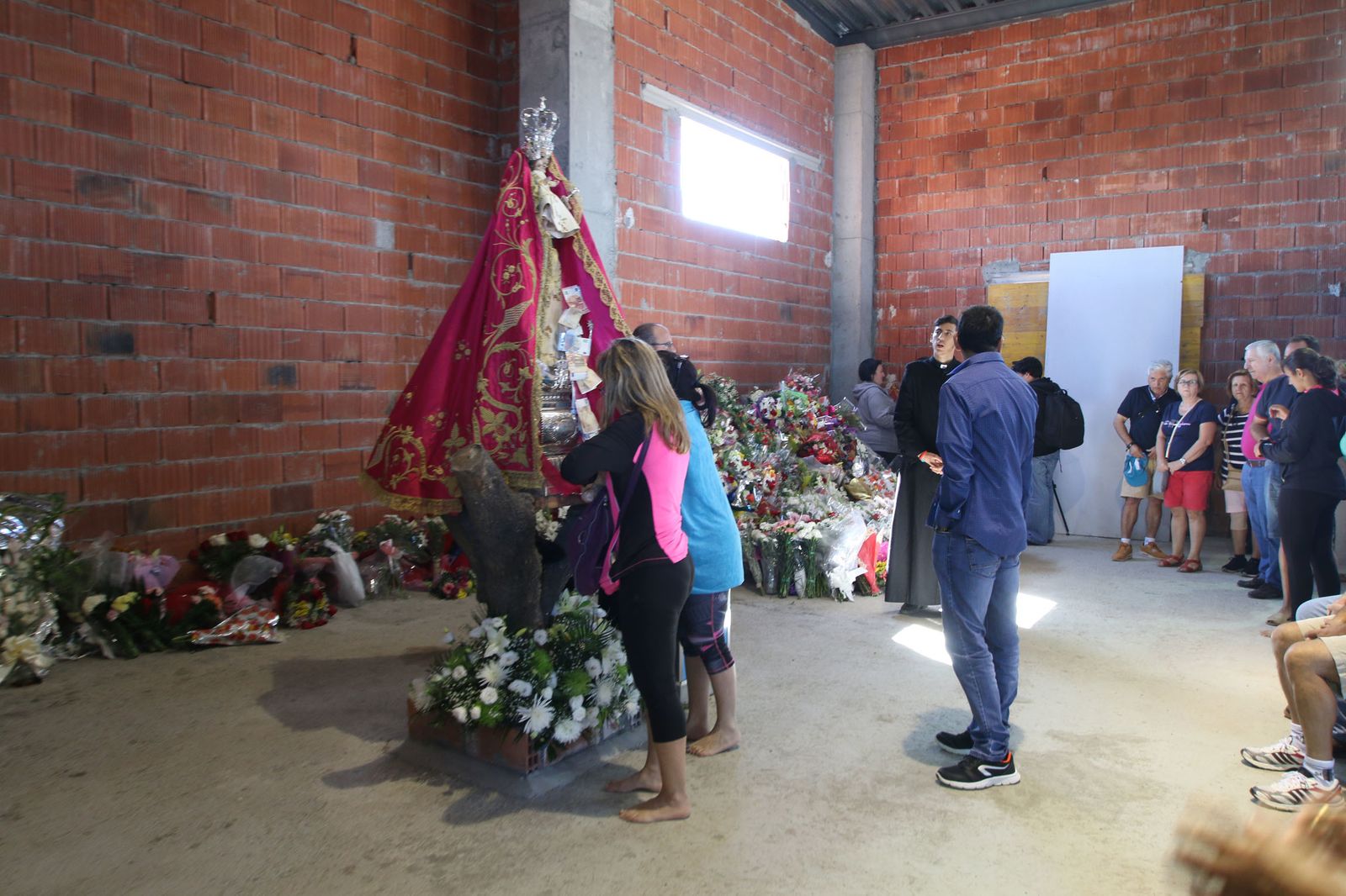 Las imágenes de la Virgen de la Cabeza en Monteagud