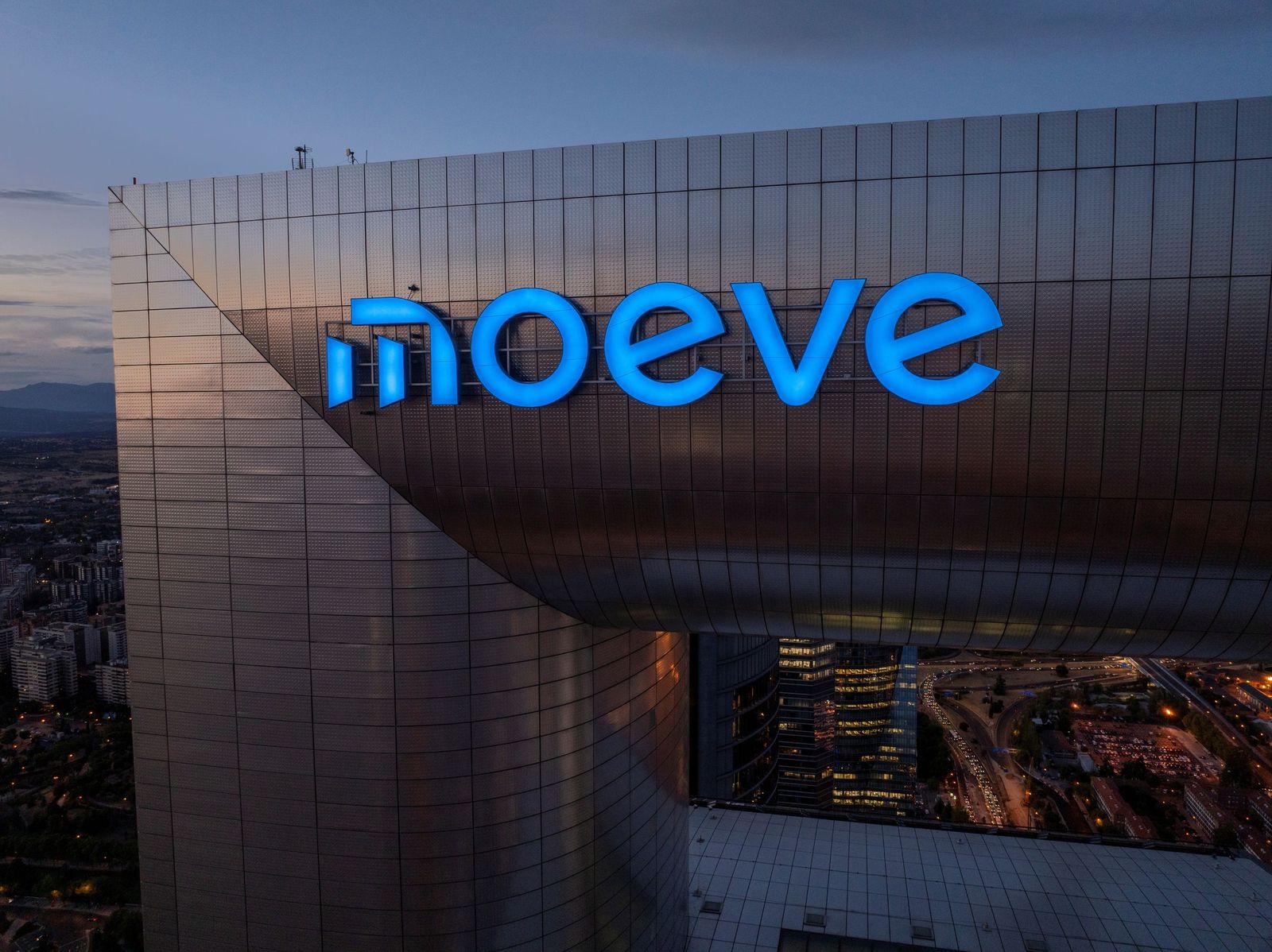 Imagen de las oficinas centrales de Moeve en Madrid.
