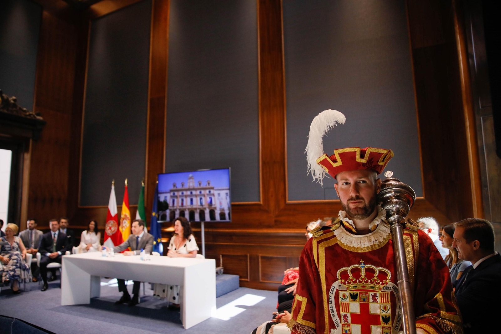 Imágemes de la casa consistorial de Almería