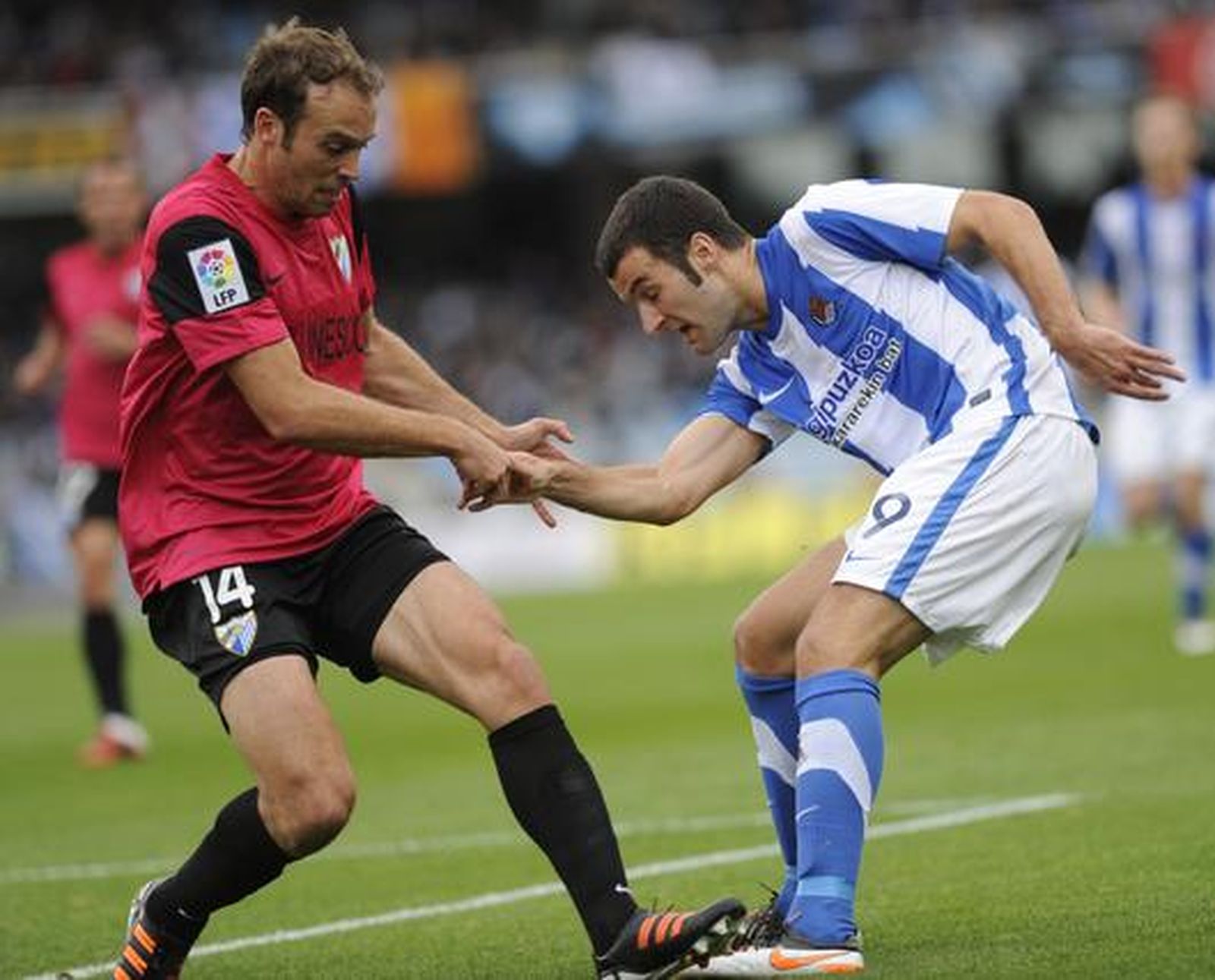 La Real Sociedad gana al Málaga tras una espectacular remontada (3-2)

Foto: Javier Etxezarreta / Efe