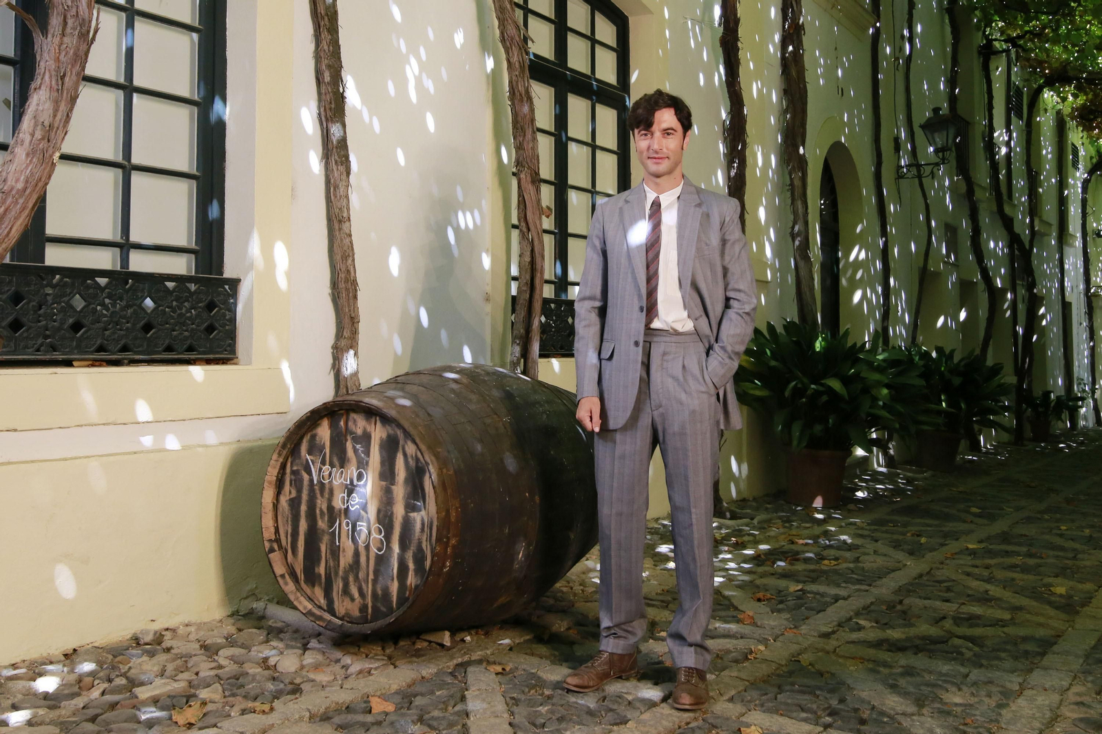 Imágenes del rodaje de la película 'El verano que vivímos' en González Byass