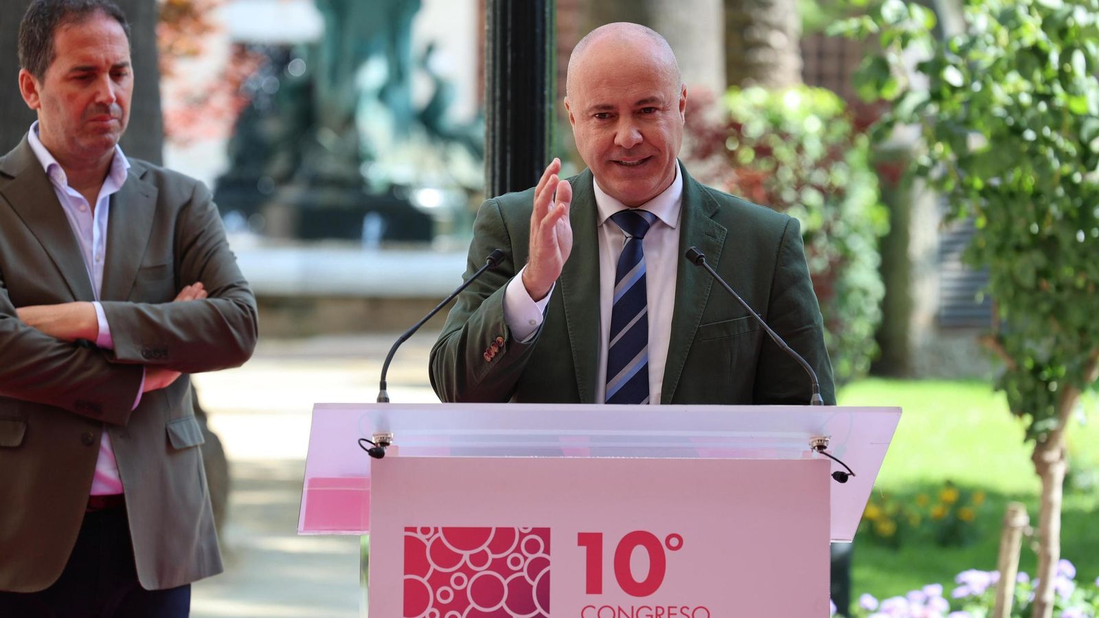 El director gerente de la Agencia de Gestión Agraria y Pesquera de Andalucía, José Carlos Álvarez, en la presentación del congreso. El director gerente de la Agencia de Gestión Agraria y Pesquera de Andalucía, José Carlos Álvarez, en la presentación del congreso.