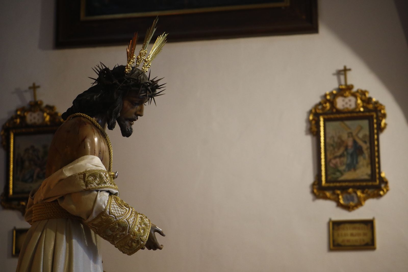 El besapiés el Señor de la Humildad y Paciencia de Córdoba, en imágenes