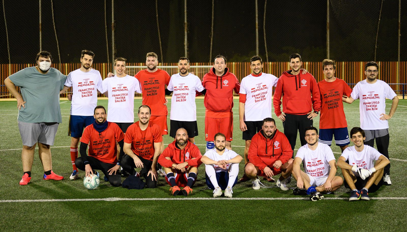 Miembros de 'Un tiro en la olla ' y 'Sonido Indálico' en el VII Memorial Francisco Javier Balbín