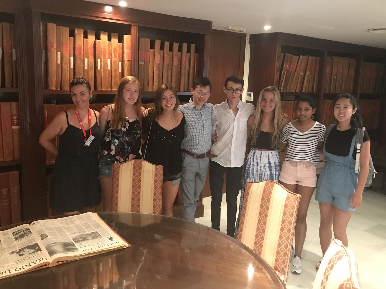 Visita de Erasmus Mundolengua. 31-07-2019