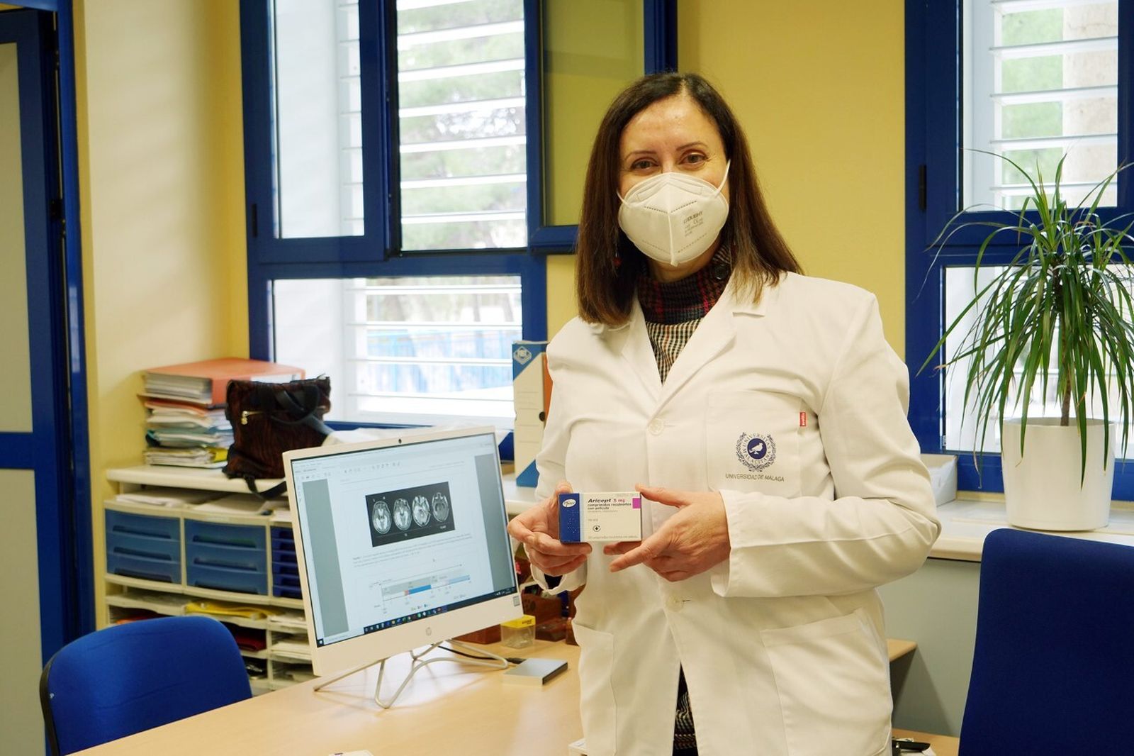 La neuropsicóloga Guadalupe Dávila, autora principal del estudio.