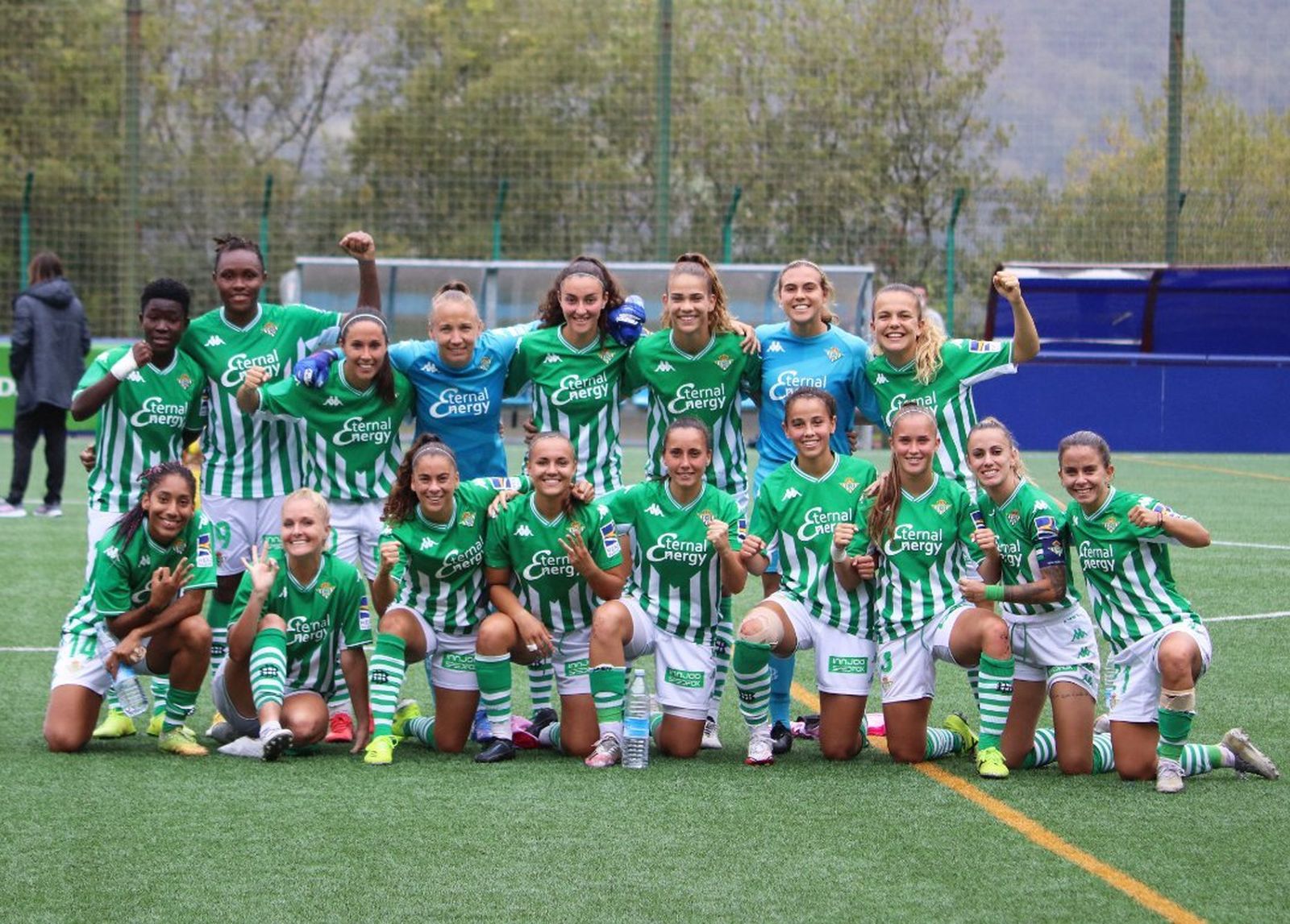 El conjunto del Betis Féminas