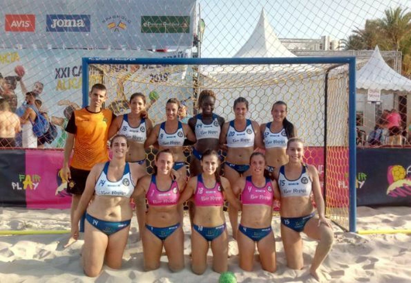 Jugadoras del Senior Femenino.