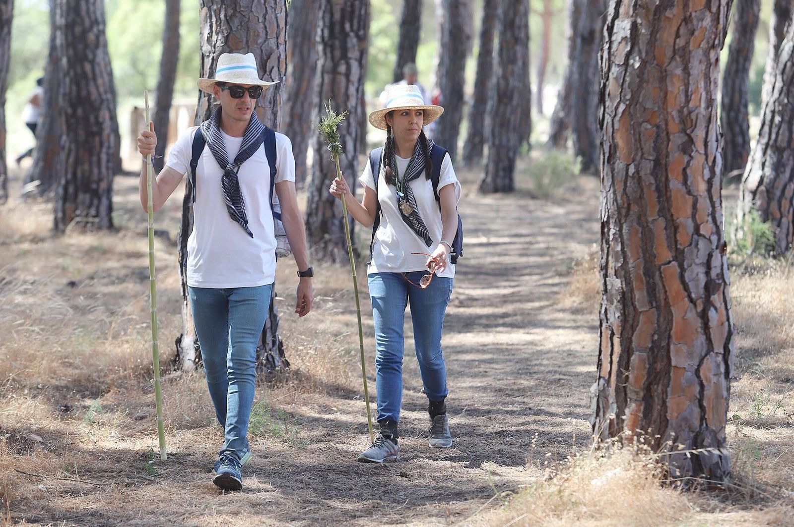 Todos los peregrinos de la Hermandad de Huelva, en imágenes