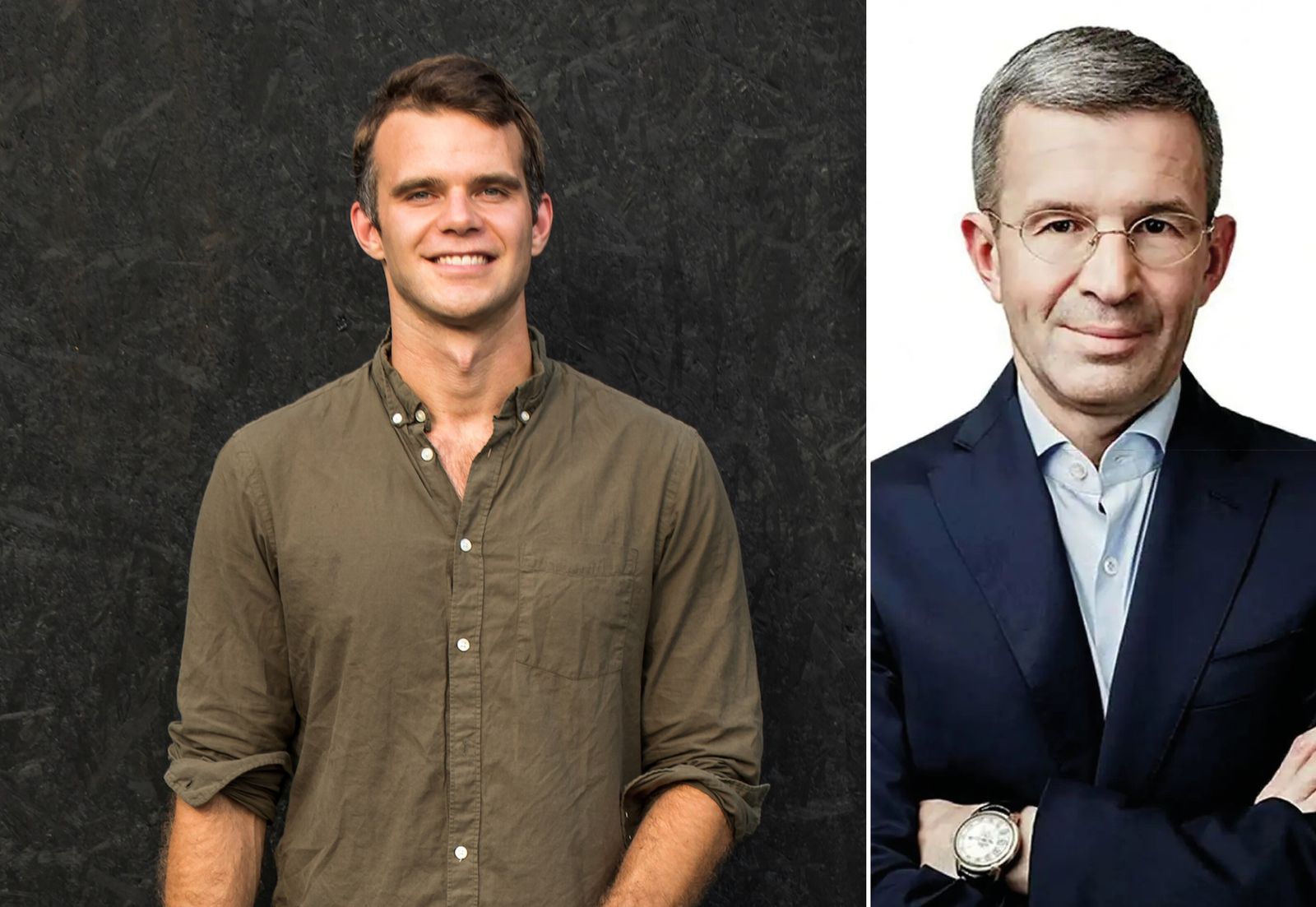 Fredrik Hjelm, CEO de Voi, y Alexander Eliseev, empresario ruso y accionista de Voi.