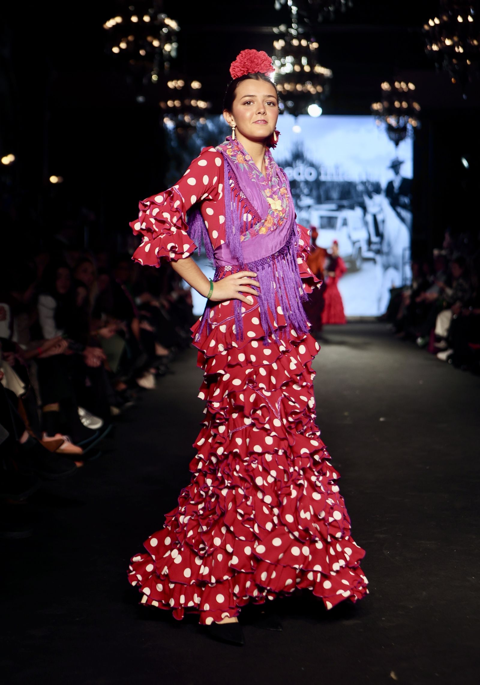 Desfile de la Hermandad del Rocío de Sevilla en We Love Flamenca 2024, todas las fotos