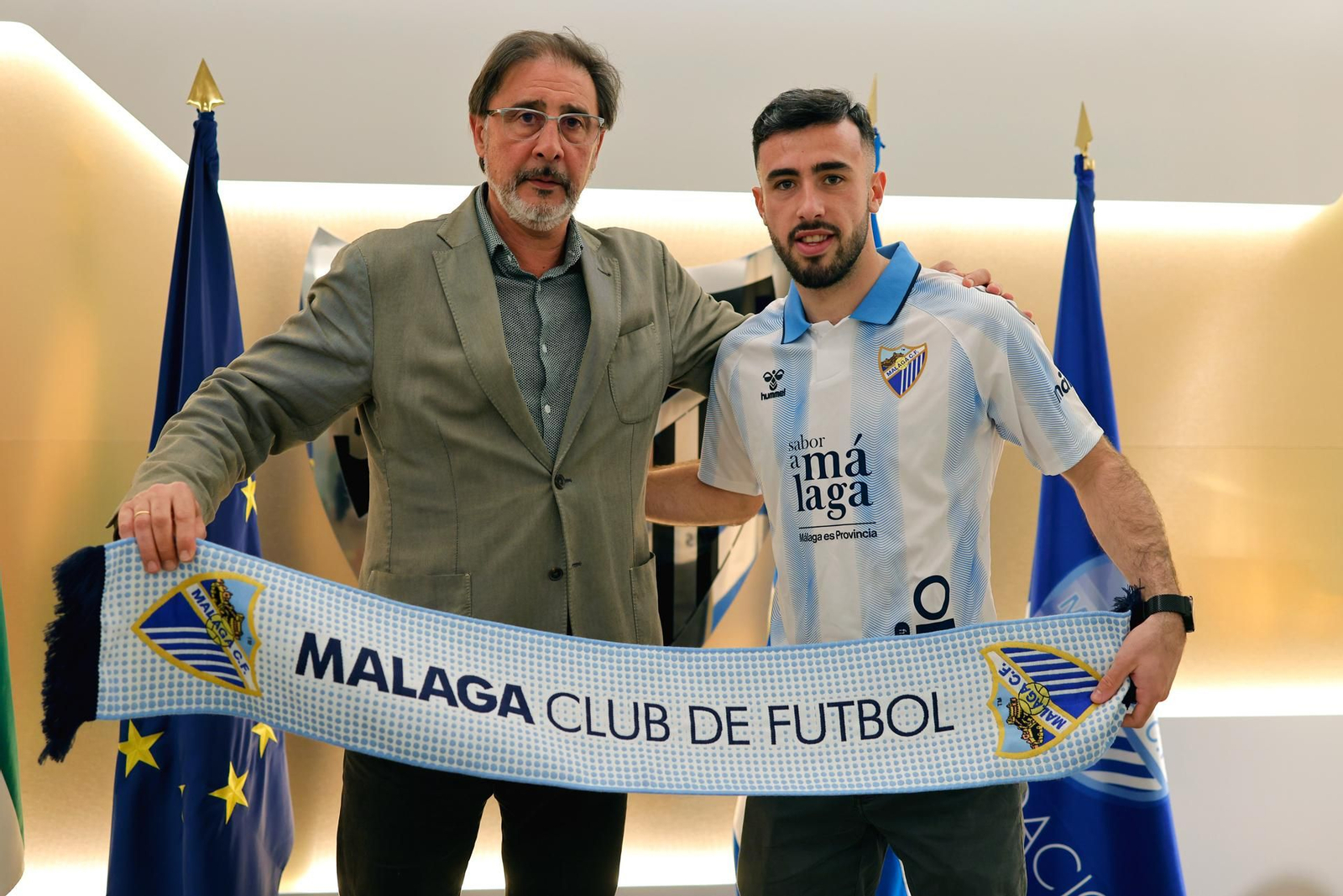 Loren Juarros y Carlos Puga. Loren Juarros y Carlos Puga.