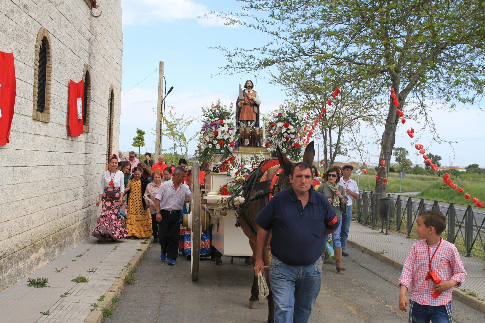 Imágenes de la romería de la Ribera