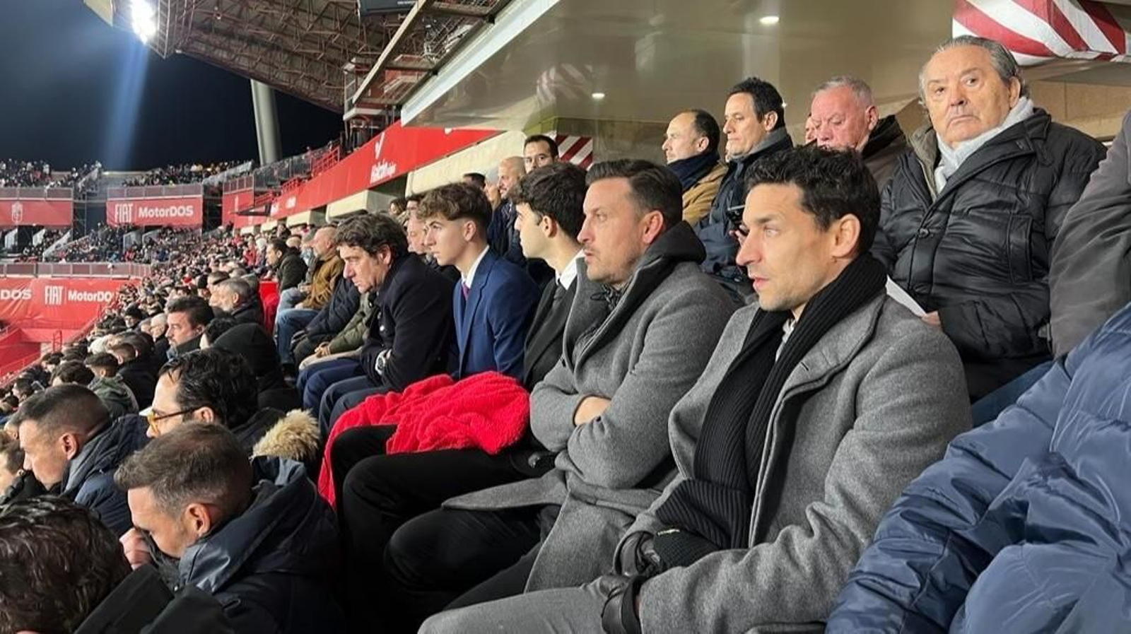 El compromiso de Jesús Navas en Granada: viajó lesionado para apoyar a sus compañeros