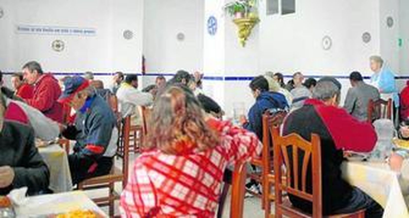 El aumento de ciudadanos en los comedores sociales es otro indicador de los nulos ingresos en la población.