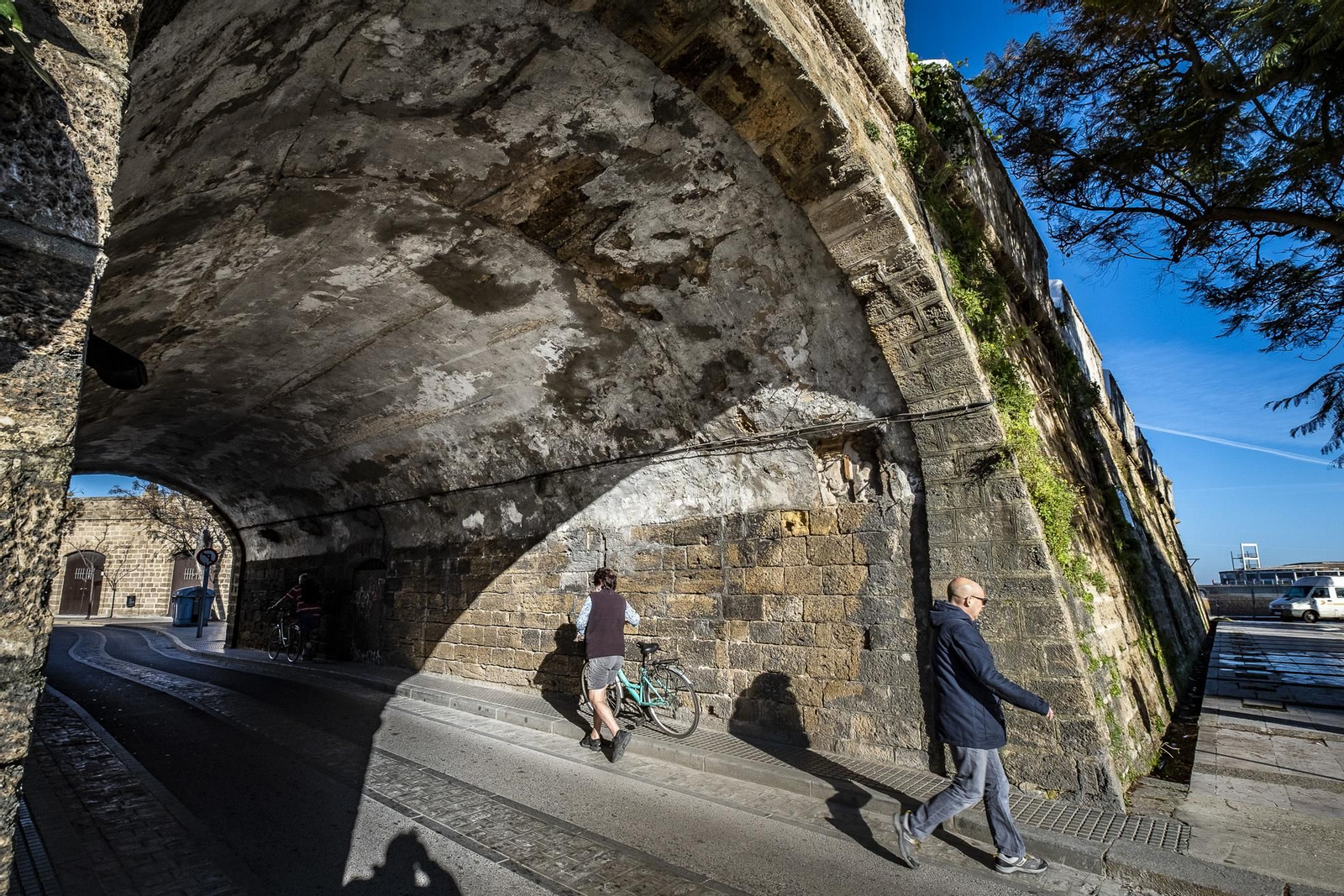 Muralla y bóvedas de San Carlos